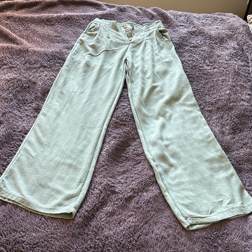 Light Green / Mint Pants from J Lux Label - Size S